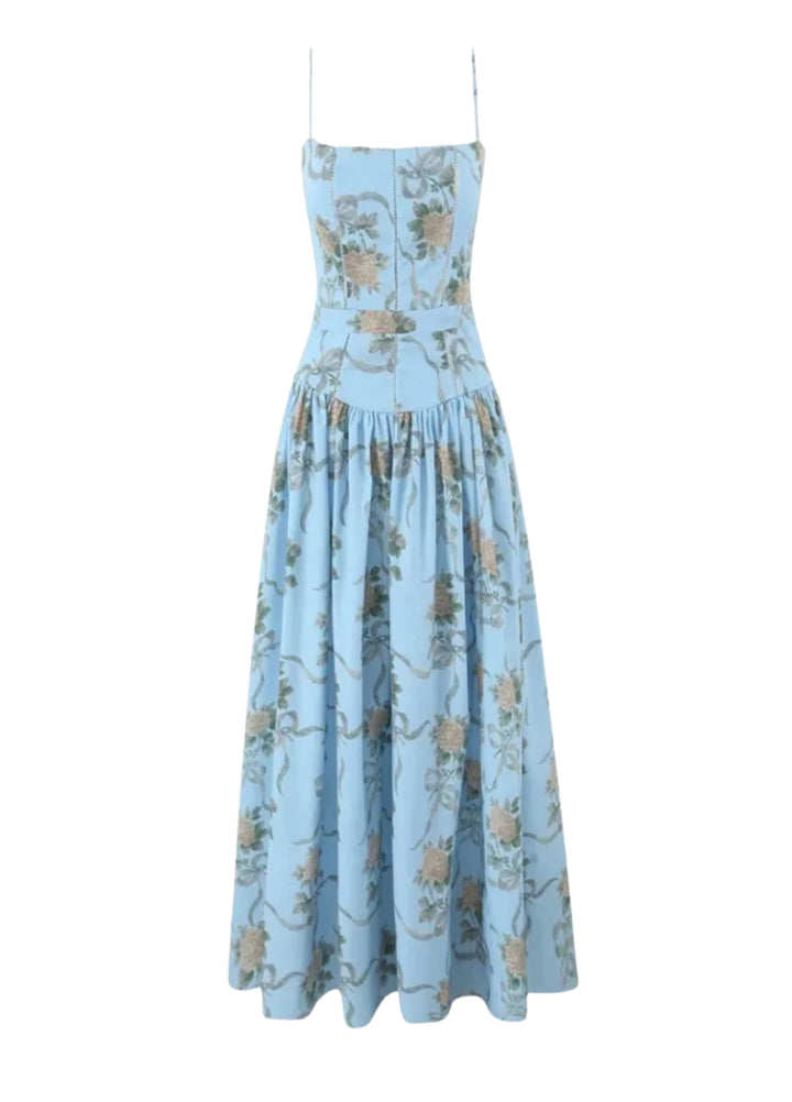 Seraphina | Elegantes Midikleid Sommer mit Blumenmuster 8