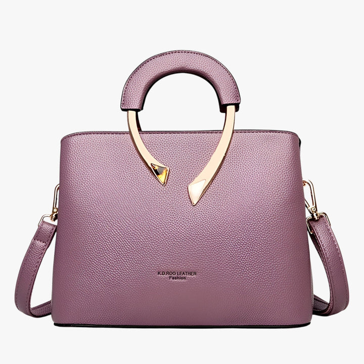 Damen Tote Bag mit Goldakzent