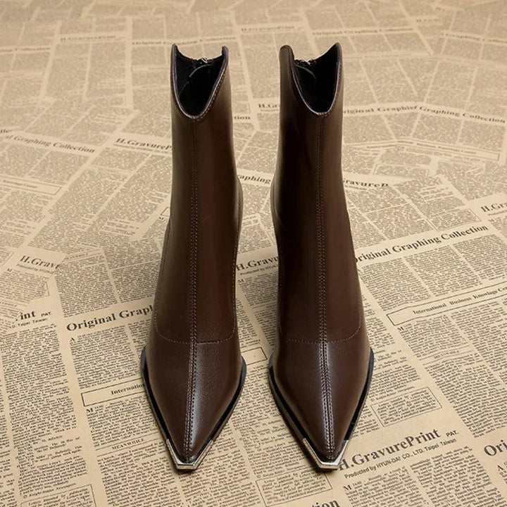 Merle – Chrome Tip Chelsea Leather Boot - Image 9