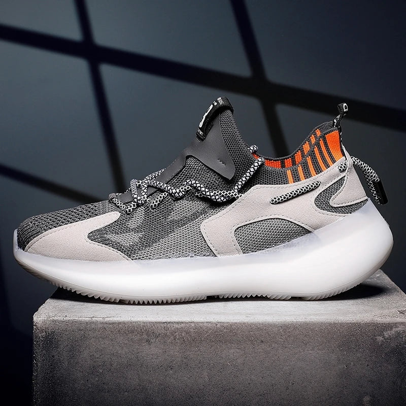 Orthopädische Sneaker mit Schnürung aus Mesh