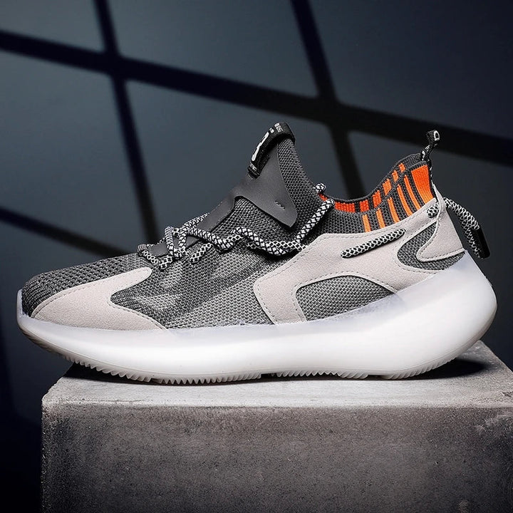 Orthopädische Sneaker mit Schnürung aus Mesh