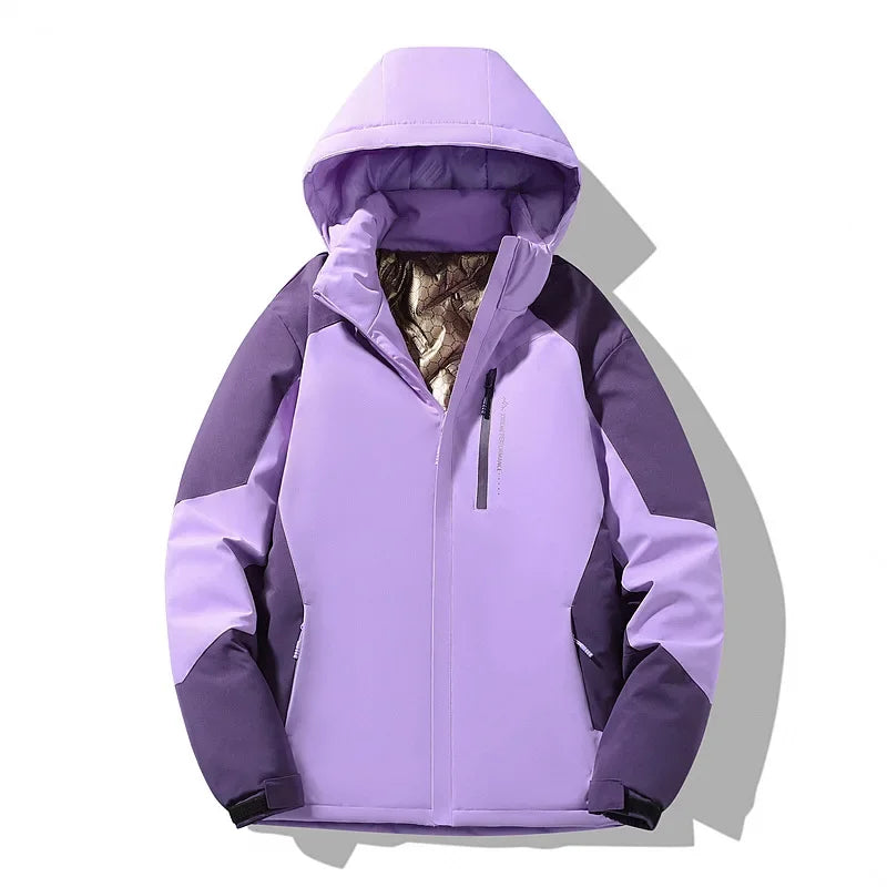 Franziska | Damen Colorblock-Winter-Skijacke