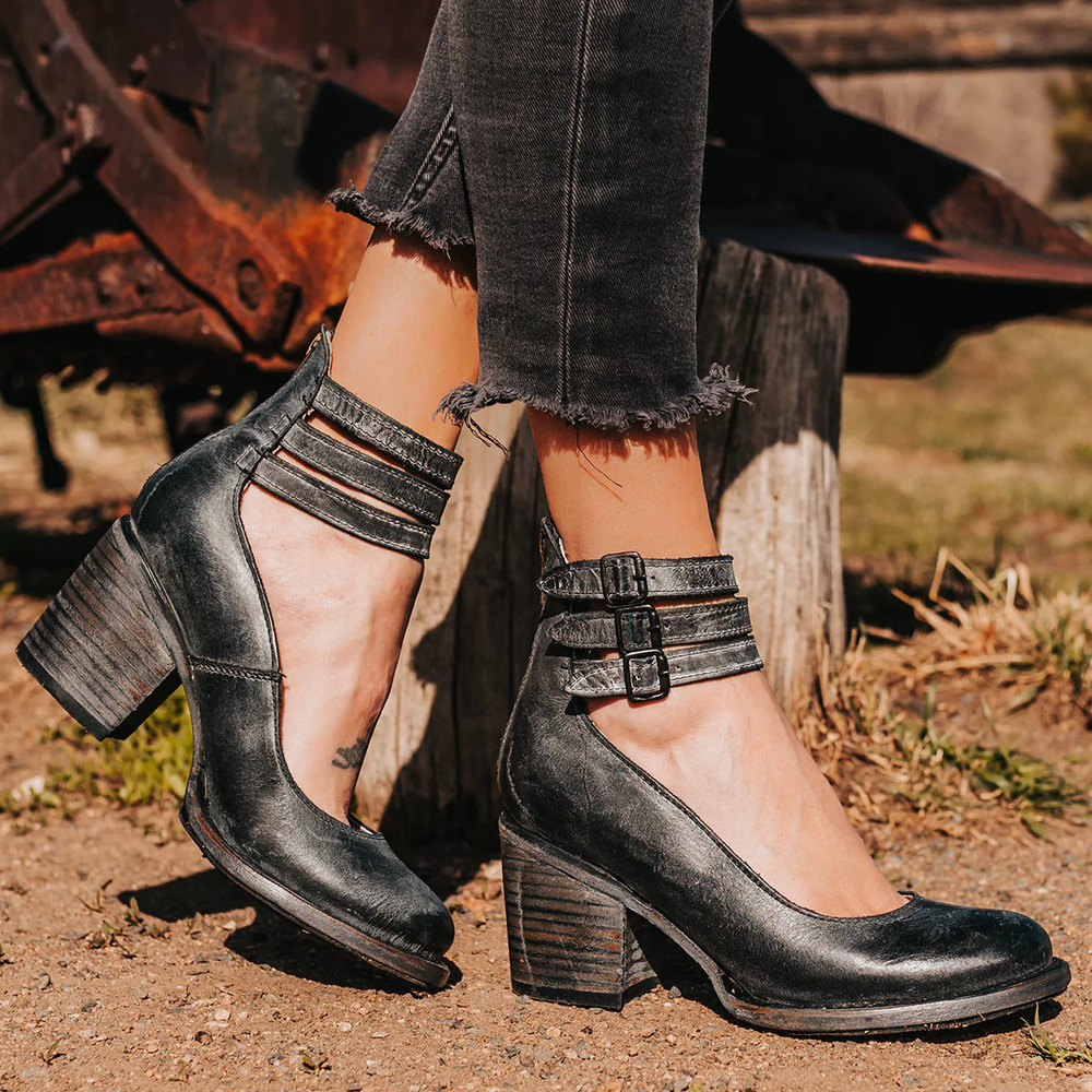 Katharina – Block Heel Ankle Shoes - Image 3
