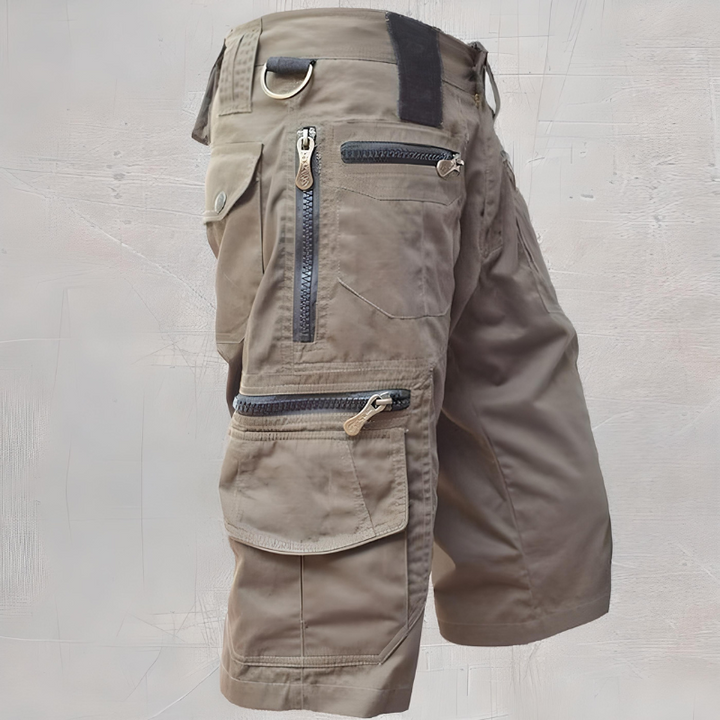 Shorts Herren Cargo | Viele Reißverschlusstaschen & Sicherer Sitz