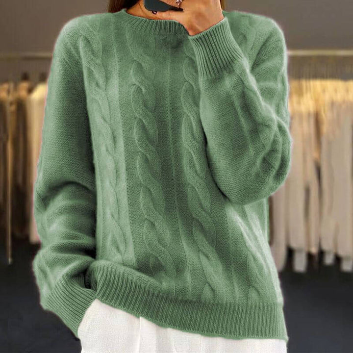 Sienna - Schicker warmer Strickpulli für Frauen