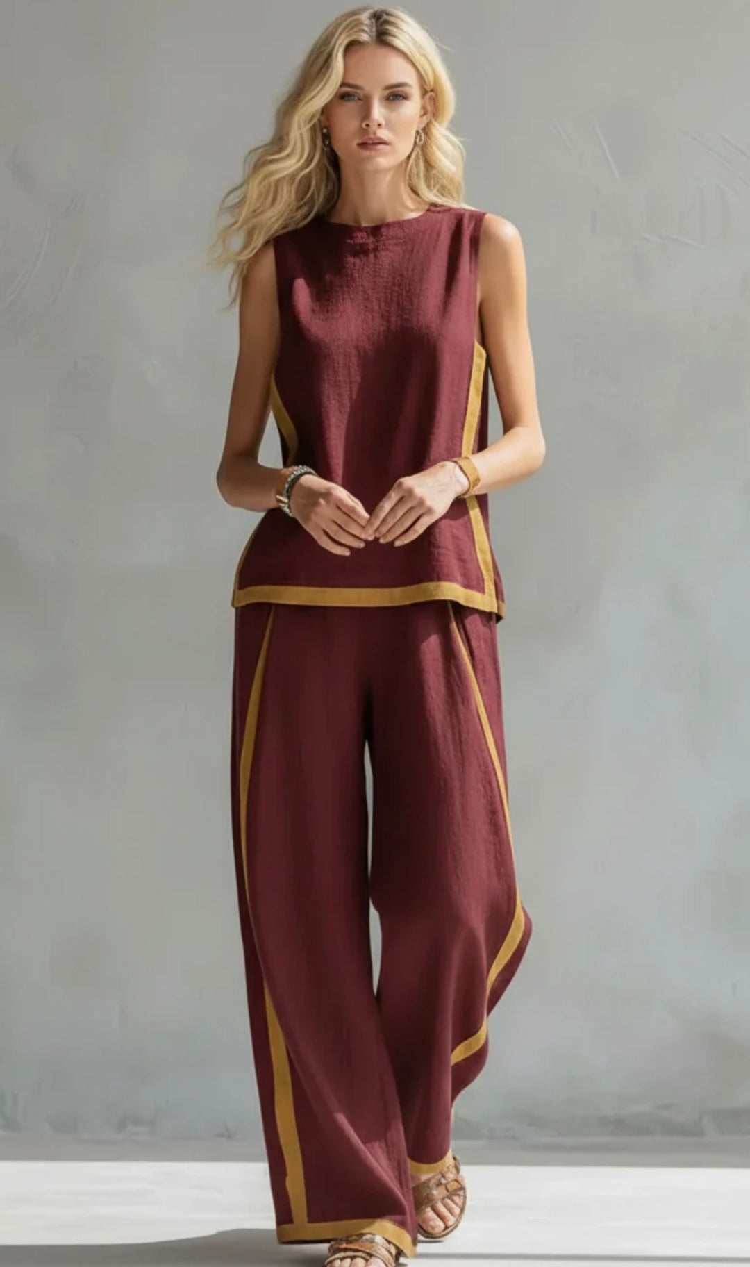 Sienna | Eleganter, Atmungsaktiver Zweiteiler Damen – Lässiges Set für Stilbewusste 8