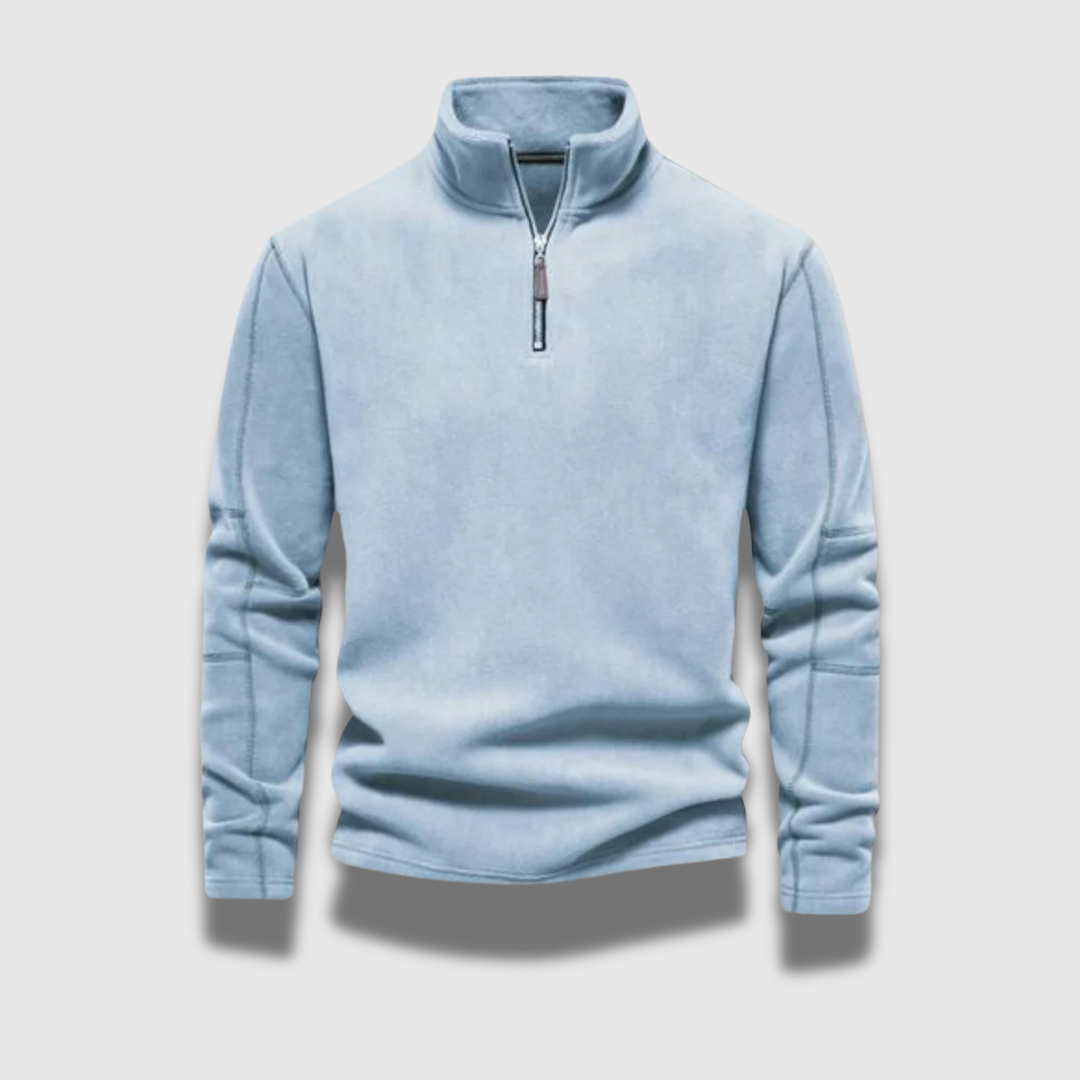 Maglione Uomo in Pile Morbido Vestibilità Moderna