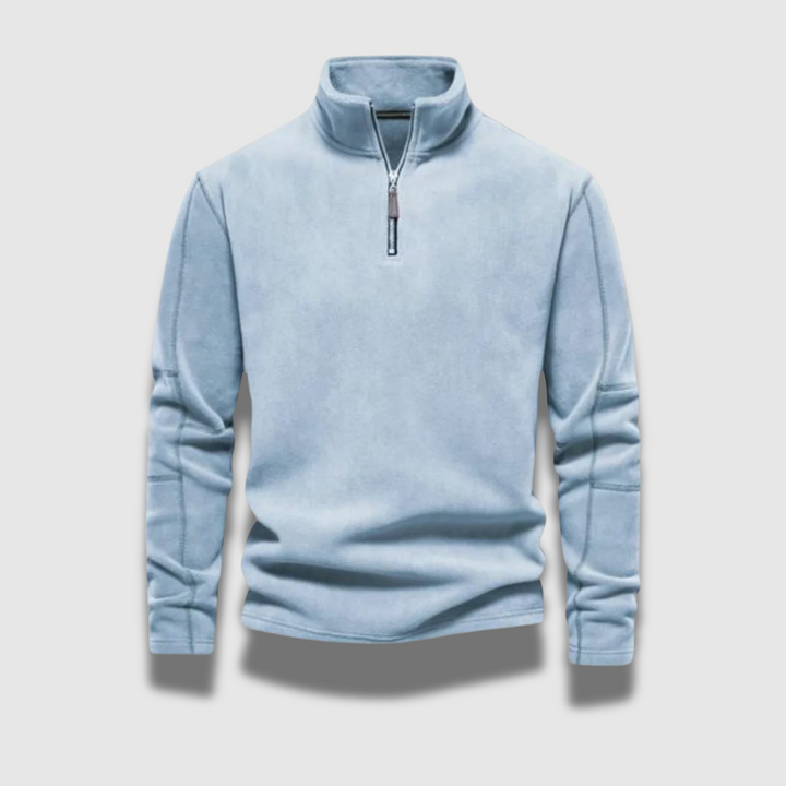 Maglione Uomo in Pile Morbido Vestibilità Moderna