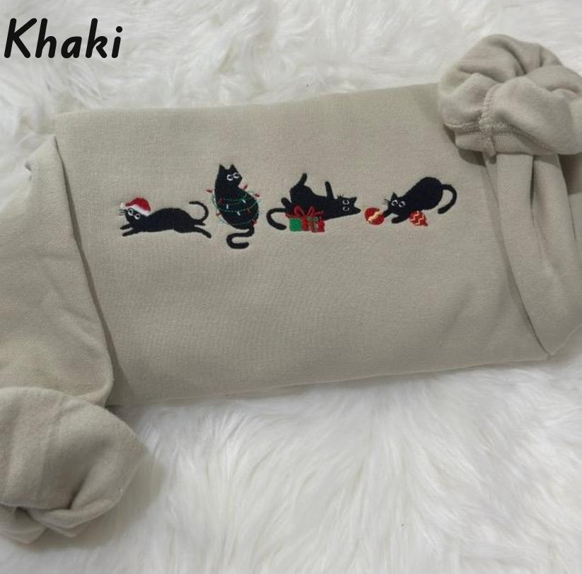 Skye - Katzen Strickpullover