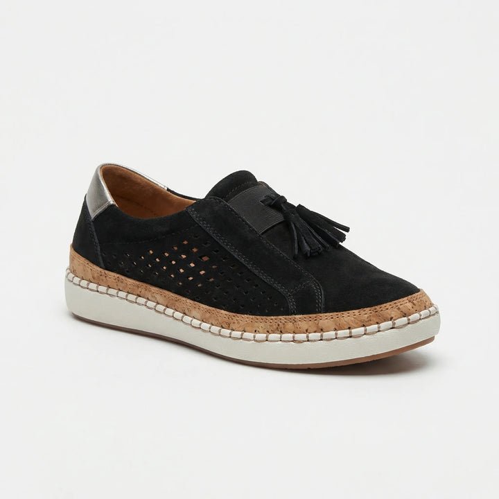 Slip On Schuhe Damen | Perforiertes Design & Komfort-Sohle
