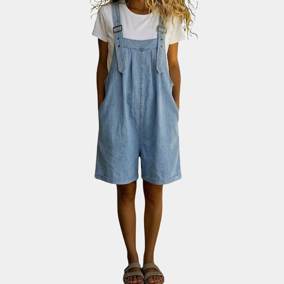 Soleil | Weicher, Stilvoller Damen Overall im Vintage-Design 1