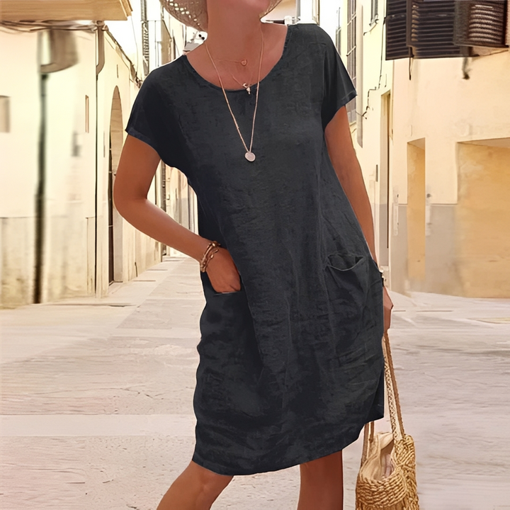 Sommerkleid Damen | Figurbetonend & Modische Puffärmel
