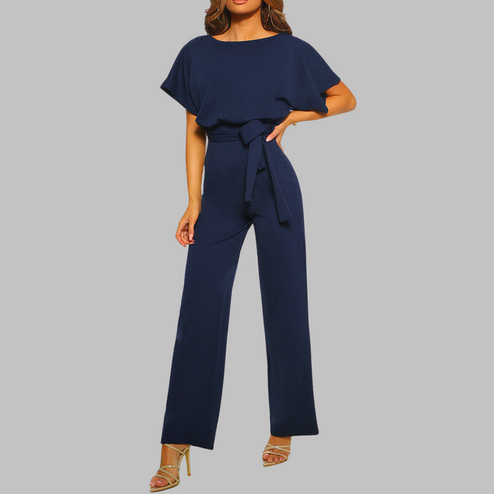 Sonnig | Eleganter Damen Jumpsuit – Weit Beinig, Taillengürtel &amp; Festlich für Hochzeiten 4