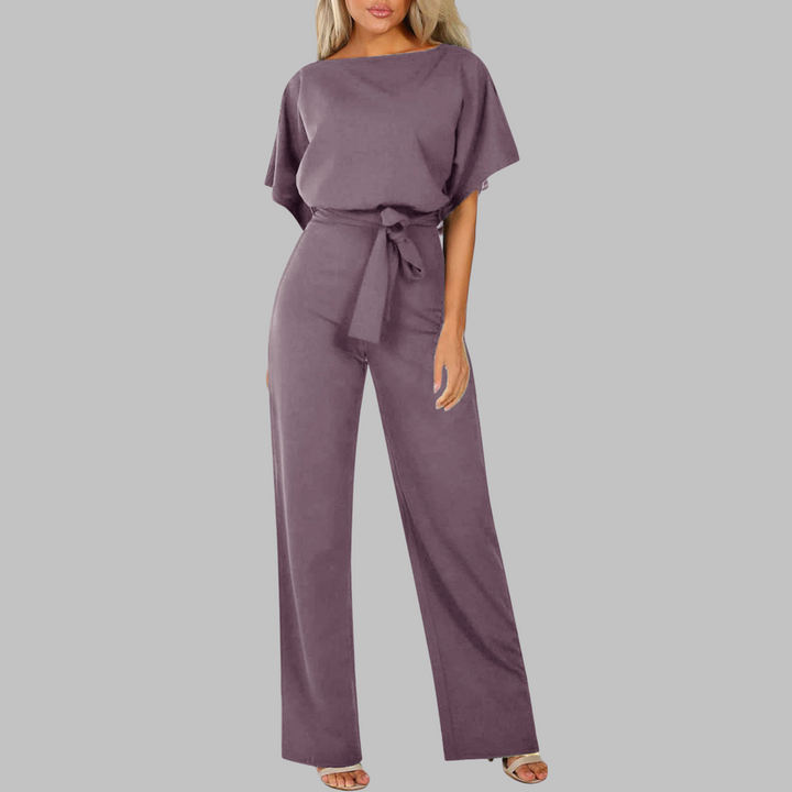 Sonnig | Eleganter Damen Jumpsuit – Weit Beinig, Taillengürtel &amp; Festlich für Hochzeiten 8