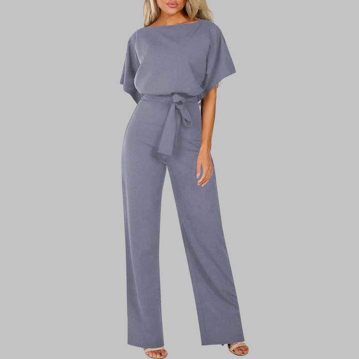 Sonnig | Eleganter Damen Jumpsuit – Weit Beinig, Taillengürtel &amp; Festlich für Hochzeiten 9