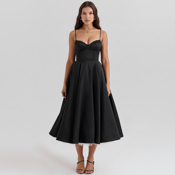 Sophia – Elegantes schlankmachendes Kleid für Damen