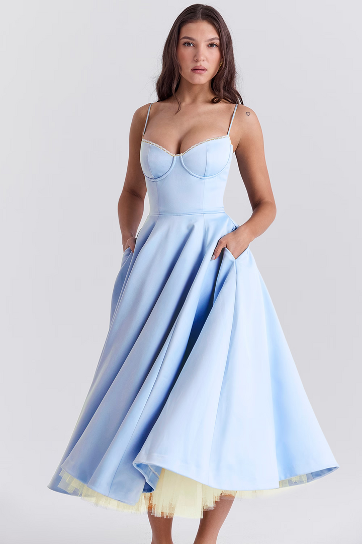 Sophia - Elegantes Schlankmachendes Kleid