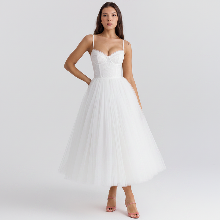 Sophia – Elegantes schlankmachendes Kleid für Damen