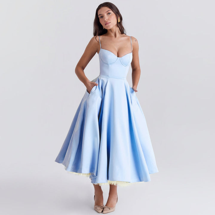 Sophia – Elegantes schlankmachendes Kleid für Damen