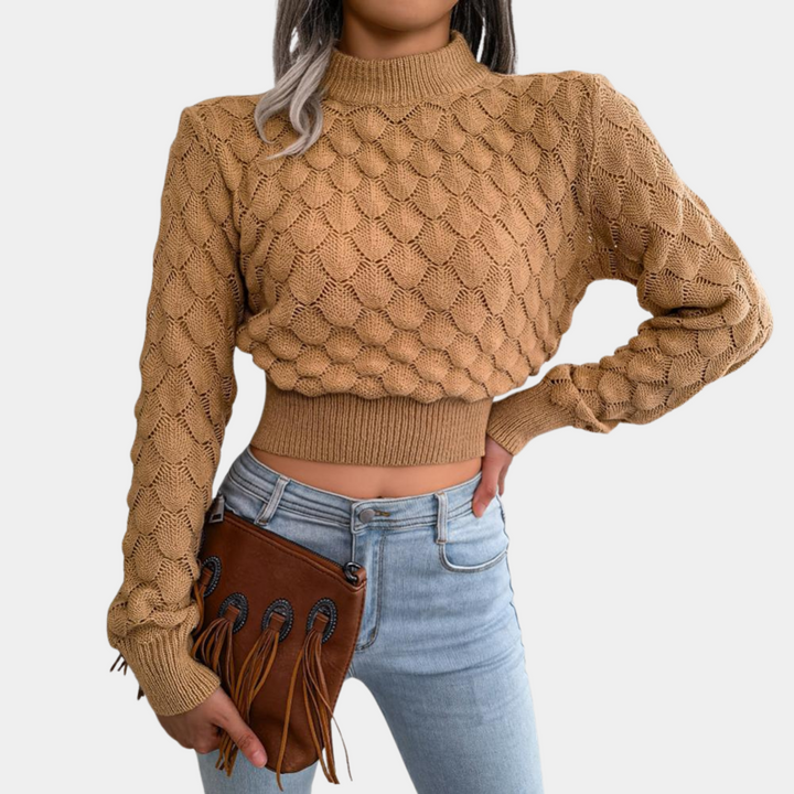 Sophie | Modern gebrauter Damenpullover