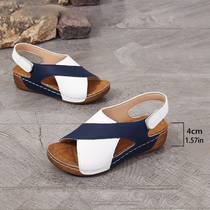 Sophie | Elegante Sommersandalen mit Keilabsatz 7