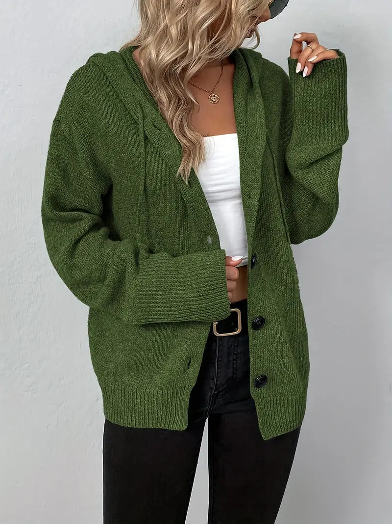 Vera | Elegante Strickjacke mit stilvoller Knopfleiste