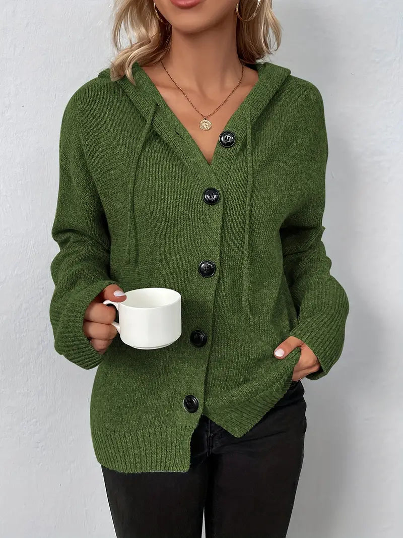 Vera | Elegante Strickjacke mit stilvoller Knopfleiste