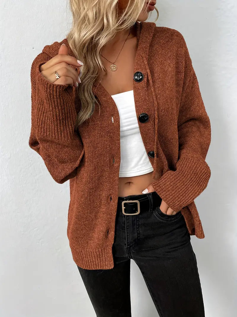 Vera | Elegante Strickjacke mit stilvoller Knopfleiste