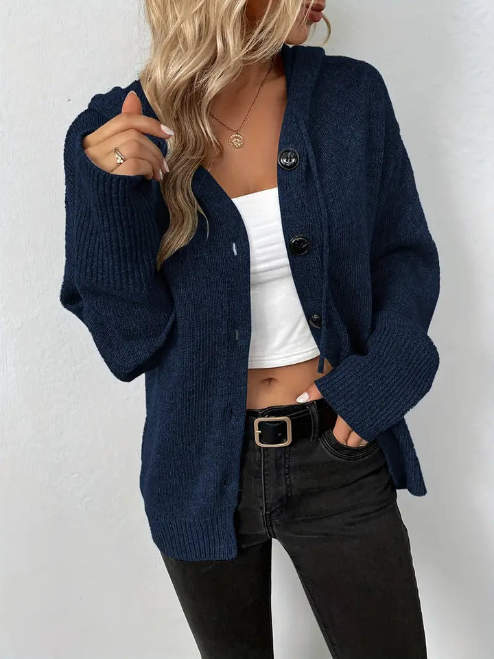 Vera | Elegante Strickjacke mit stilvoller Knopfleiste