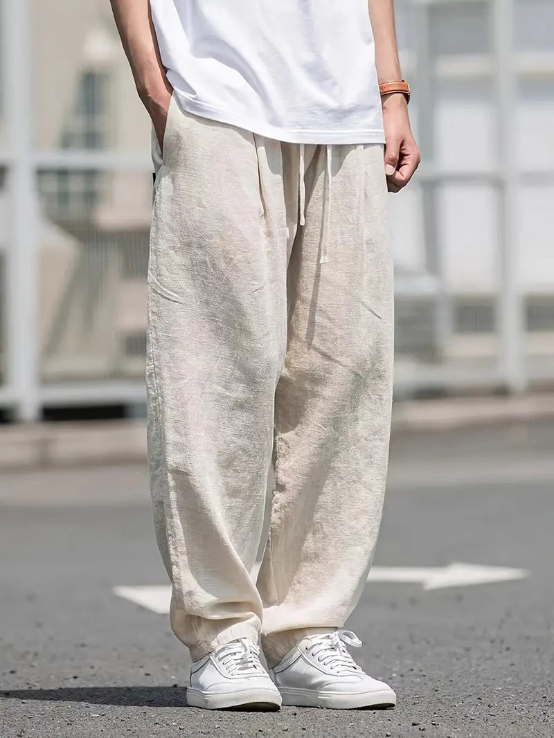 Alexander | Leichte und atmungsaktive Leinenhose