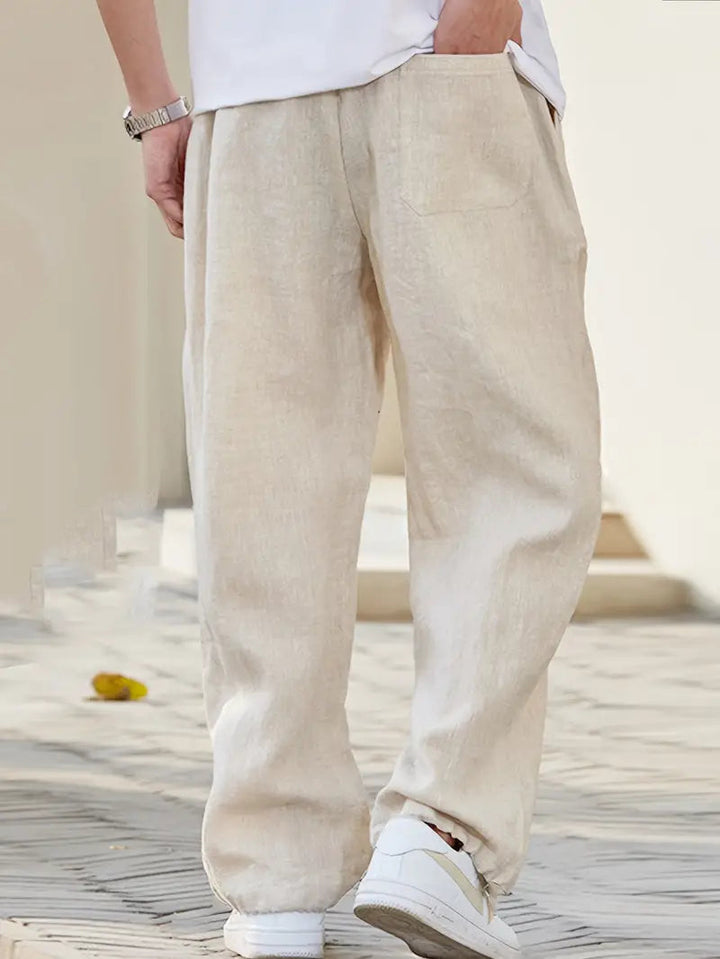 Alexander | Leichte und atmungsaktive Leinenhose