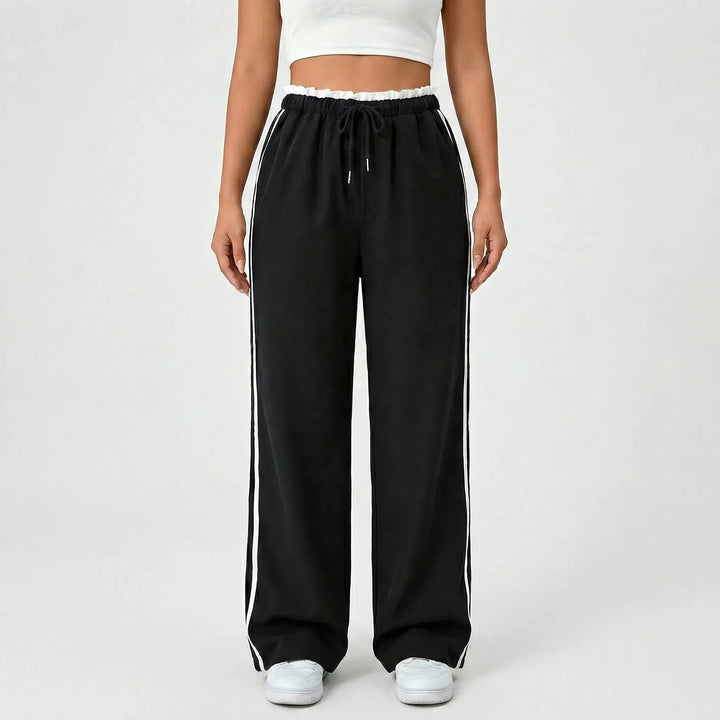 Sporthose Damen | Weites Bein & Kordelzug für Komfort