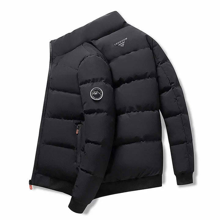Steppjacke Herren | Übergangsjacke Herren | Stehkragen-Windschutz & Wärmekomfort