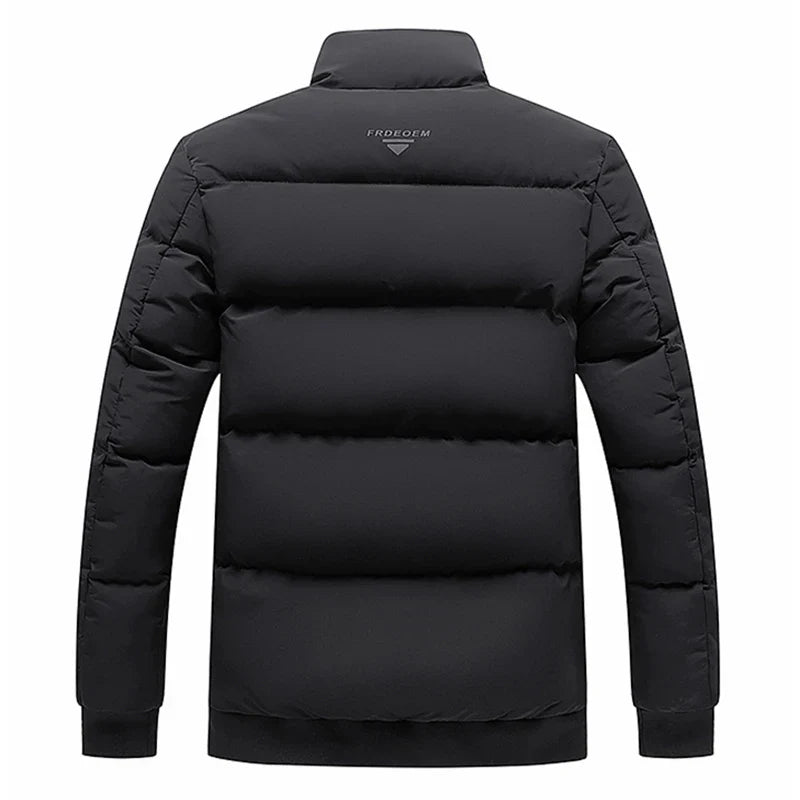 Steppjacke Herren | Übergangsjacke Herren | Stehkragen-Windschutz & Wärmekomfort