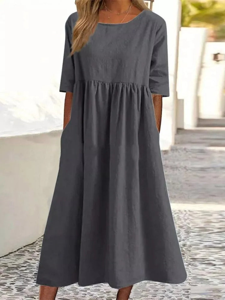 Stilvolles Midi-Kleid