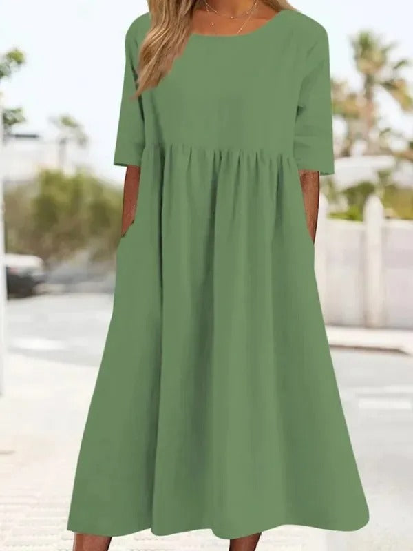 Stilvolles Midi-Kleid