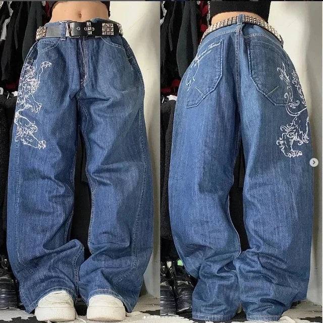 Damen-Cargojeans mit Cargotaschen