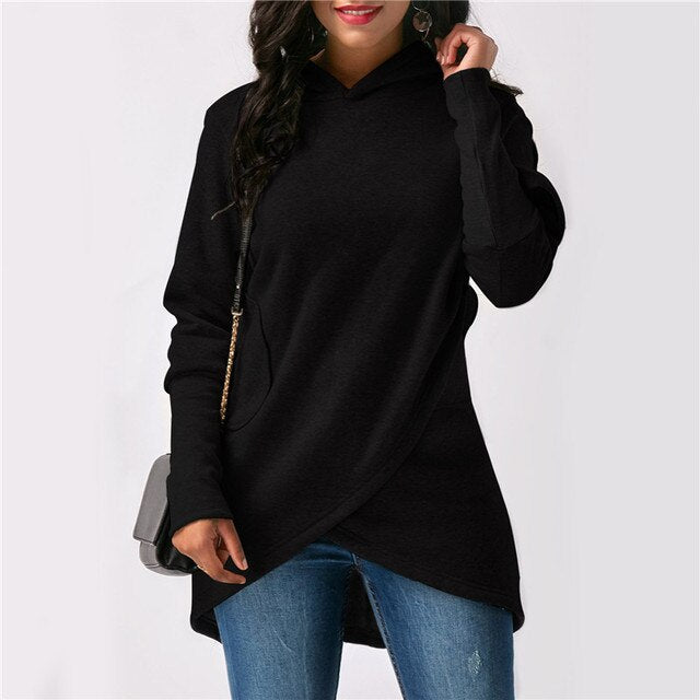 Stylischer Kapuzenpullover
