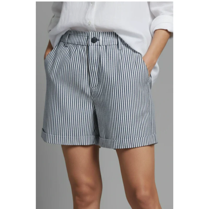 Svea | Damen Shorts Mit Hoher Taille Für Sommer