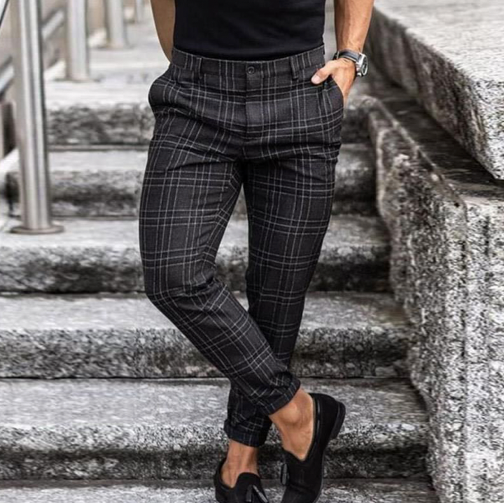 Lukas | Stilvolle und bequeme karierte Herrenhose