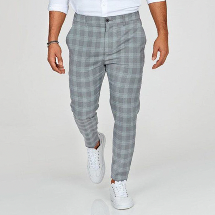 Lukas | Stilvolle und bequeme karierte Herrenhose