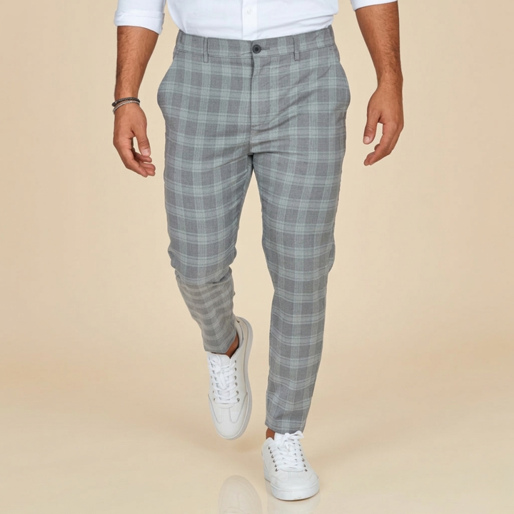 Lukas | Stilvolle und bequeme karierte Herrenhose