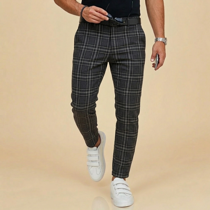 Lukas | Stilvolle und bequeme karierte Herrenhose