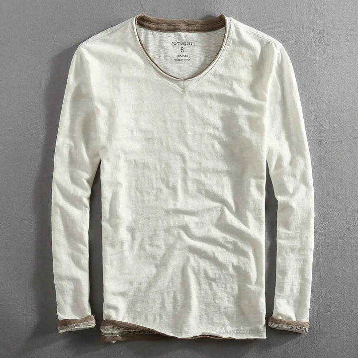 Sweatshirt Herren | V-Ausschnitt & Langarm-Komfort