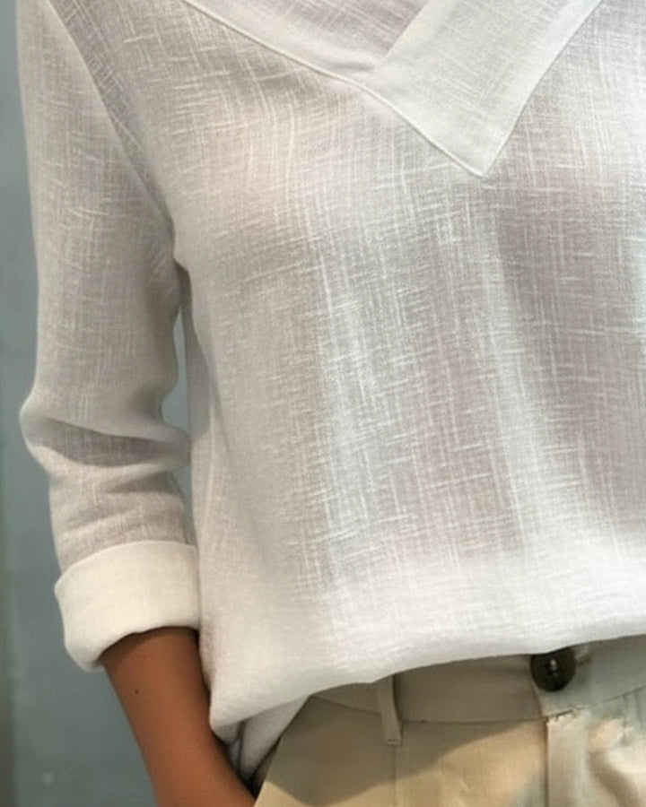 Elena | Modernes Oberteil mit asymmetrischem Ausschnitt