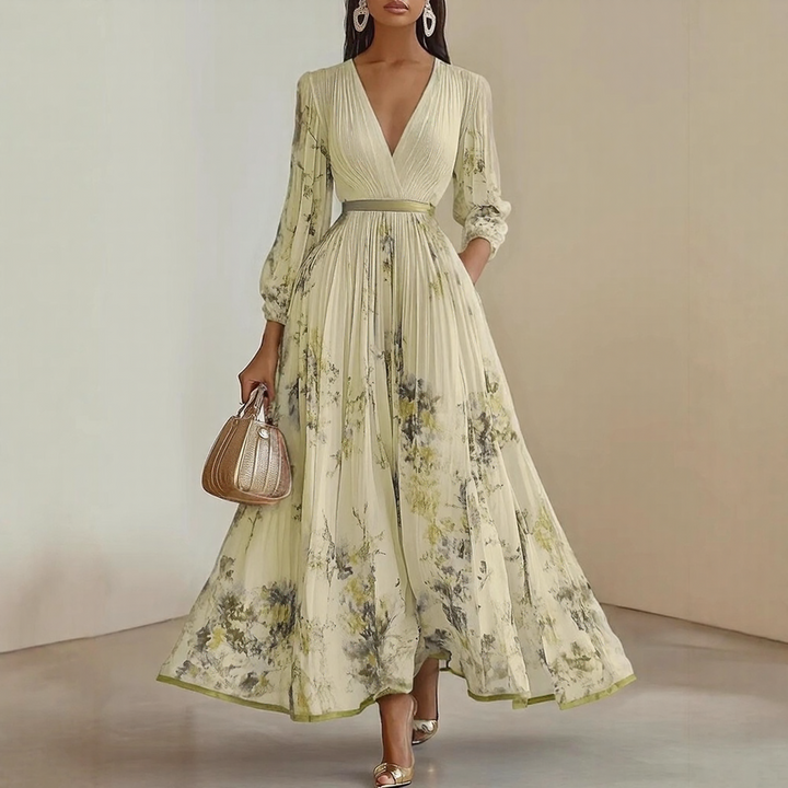 Franziska – Elegant Pleated Maxi Dress - Image 6