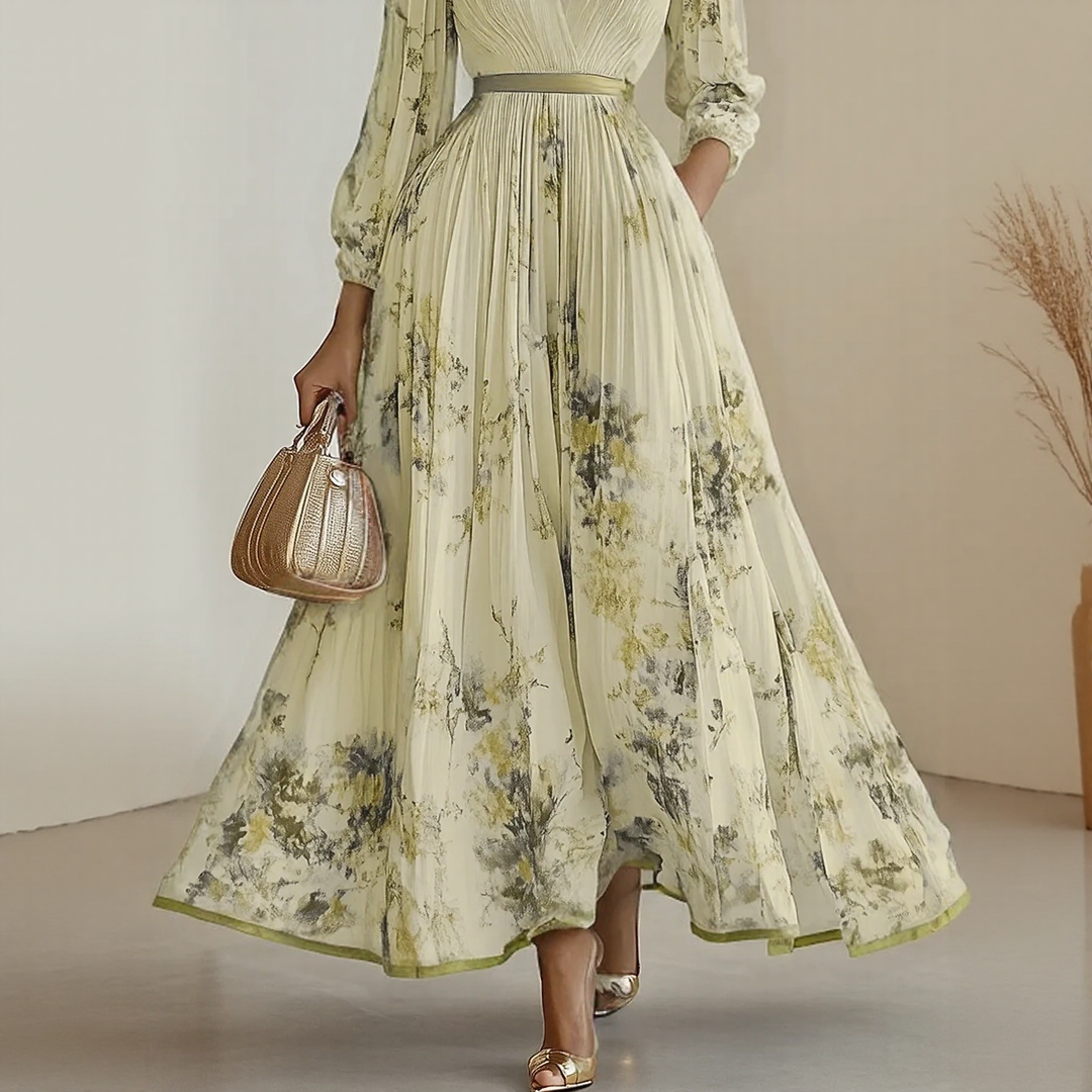 Franziska – Elegant Pleated Maxi Dress - Image 15