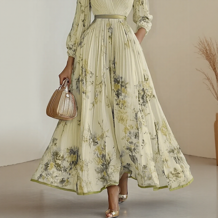 Franziska – Elegant Pleated Maxi Dress - Image 15