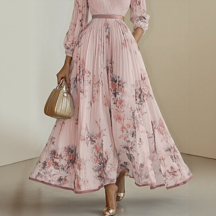 Franziska – Elegant Pleated Maxi Dress - Image 12