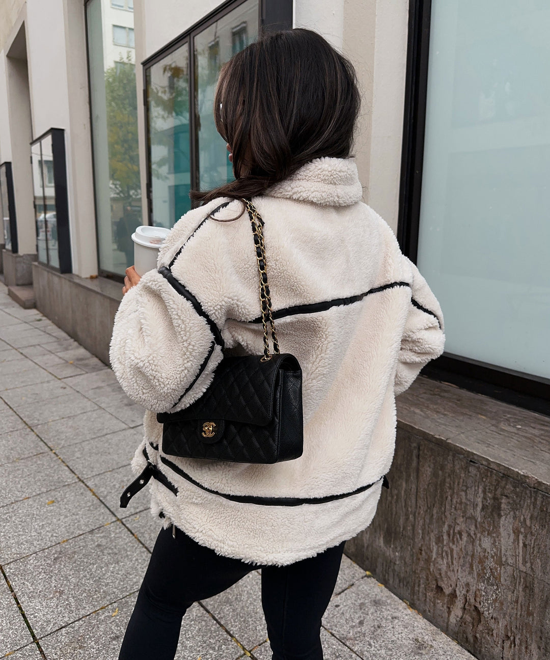 Teddyfelljacke Snow Cremeweiß  Ladypolitan ♡   